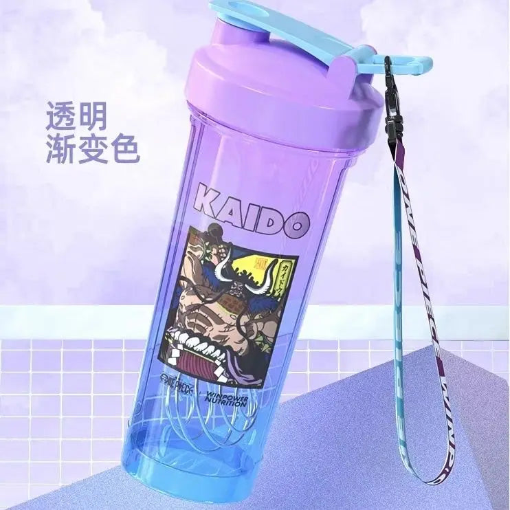 Japanese anime One Piece peripheral joint series Luffy Sauron shake cup fitness cup milkshake cup water cup kettle