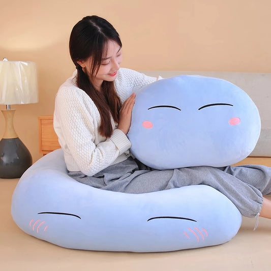 Plush Doll Cushion Toy 55cm Anime That Time I Got Reincarnated as a Slimes Rimuru Tempest Cosplay Pillow/beanie bag