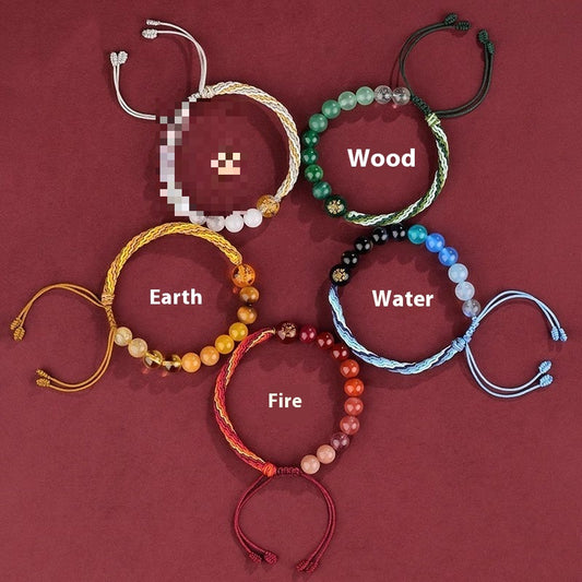 🌿✨ Find Your Balance ✨🌿 Unite the power of the Five Elements – Water 🌊, Earth 🌍, Fire 🔥, Air 💨, and Spirit ✨ – with this Duobao Woven Balance Bracelet. Inspired by Avatar’s harmony